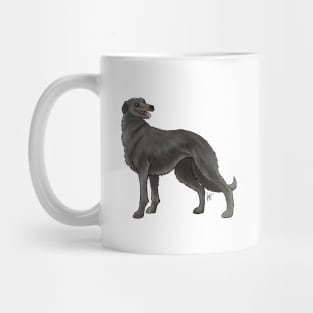 Dog - Scottish Deerhound - Black Mug